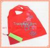 Promotion Custom Polyester reusable Foldable shopping bag,folding bag,fodable bag 