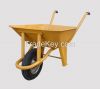 Demounting wheelbarrow...