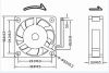 30mm x 30mm x 10mm 3010 30mm 12V DC Brushless Cooling Fan