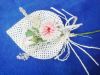 brooch flower, silk fl...