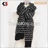 2015 Good looking wool knitted customized scarf for man