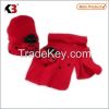 Hot sale fashion scarf hat glove set