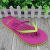 PVC strap laser insole eva slipper for ladies 