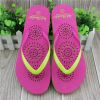 PVC strap laser insole eva slipper for ladies 