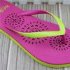 PVC strap laser insole eva slipper for ladies 