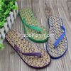 2016 Adorable ude women beach buffing pvc strap eva slipper