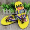 Famous brand name men flip flops with eva material