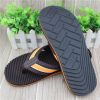 Fabric strap eva fashion men slipper for beach use