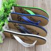 Beach pvc footwear strap design plain flip flops wholesale