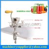 hot sales hand operate wheatgrass manual juicer manual fresh orange juicer screw extracting machine