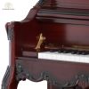 Shanghai Artmann red wood GD125C1 acoustic upright piano vintage piano