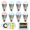 9W Dimmable 2.4G WiFi led light bulb Mi.light rgb+white