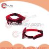 Fashional Claret Printed Canvas Dog Bow Tie Collar for Sale