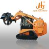 concrete asphalt chainsaw trencher,micro trenching machine/trench digger with 150HP Engine(JHK-600)