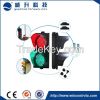 IP 65 200mm PC housing flash led traffic light.