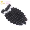 High Quality 10A Grade 100% Remy Human Hair Extension Deep Wave Bundles