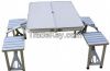 new design aluminum folding tables with chairs for family outdoor activity