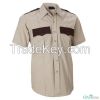 Creme-Brown Women Security Guard Shirts