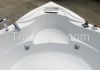 cheap Acrylic corner hydromassage whirlpool bathtub