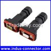 Assembly waterproof db9 d-sub male connector cable for network automotive