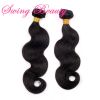 100% Virgin Unprocessed Indian Natural Human Hair Weft Body Wave Weaving Bundles