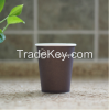 hot selling single wall disposable paper cups for hot drink dark blue high quality,custom logo design