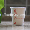 hot selling single wall disposable paper cups for hot drink dark blue high quality,custom logo design