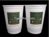 Food grade disposable double wall paper cup sample high quality shop party tableware supplies