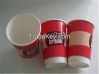 8oz single wall paper coffee cups for hot drink nestle coffee pe material pe paper cup good quality cheap low price