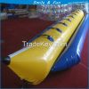 2015 inflatable banana boat PVC material with CE certification for hot sale