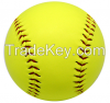 high quality&cheap price 12 inch custom pvc leather cork core softball