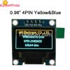 0.96" oled display yellow&blue color, 128*64 px