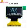 0.96"oled display blue color