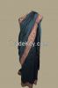 SA 130 - Organic black saree