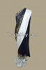 SA 133 - Barouquecollection Organic black and white sari