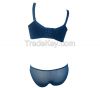 Good Quality and Comfortable Underwir Free Women Bra with Sexy Lace Panty (EPB266)