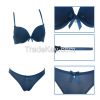 Comfortable Microfiber Push up Lady Bra Set (EPB271)