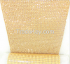 Hot melt glue rhinestone mesh cloth