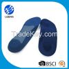 Hard plastic breathable foot support orthotic shoe insoles