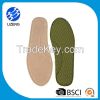 Pigskin leather comfort EVA anti-slip sports insoles