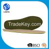 Pigskin leather comfort EVA anti-slip sports insoles