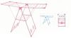 clothes drying rack