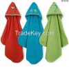 100 percent cotton baby hooded towels