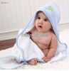 100 percent cotton baby hooded towels