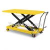 CE china supplier offers 500 kg cheap hand scissor lift wheel with han