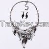 fashion women jewelry set classical statement necklace