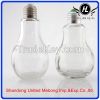 Wholesale 100ml 200ml bulb shape glass bottle for beverage drinking