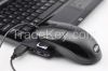 Wholesale portable 3D optical mouse, USB receiver, for desktop and laptop