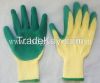 Latex coated glove