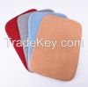 100% Polyester Red Pile Anti Slip Bath Mats